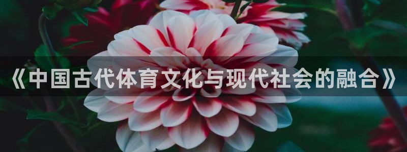 欧亿体育官方正版app娱乐网站：《中国古代体育文化与