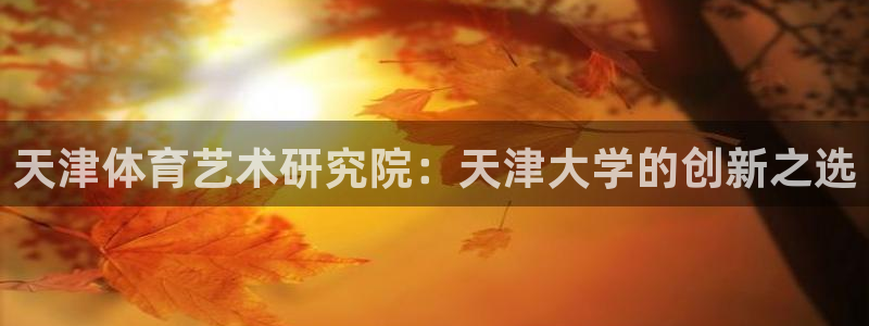 oety欧亿体育官网下载平台注册：天津体育艺术研究院
