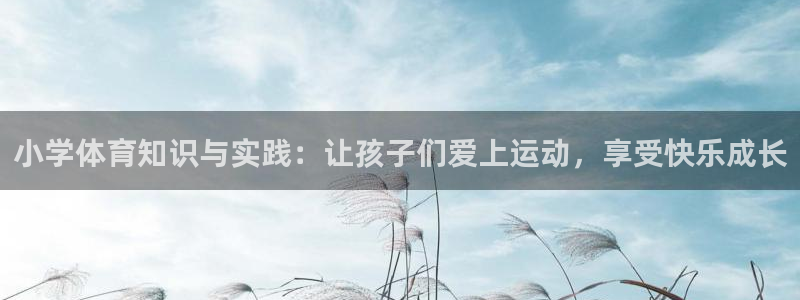 德国欧亿体育官方正版app集团：小学体育知识与实践：